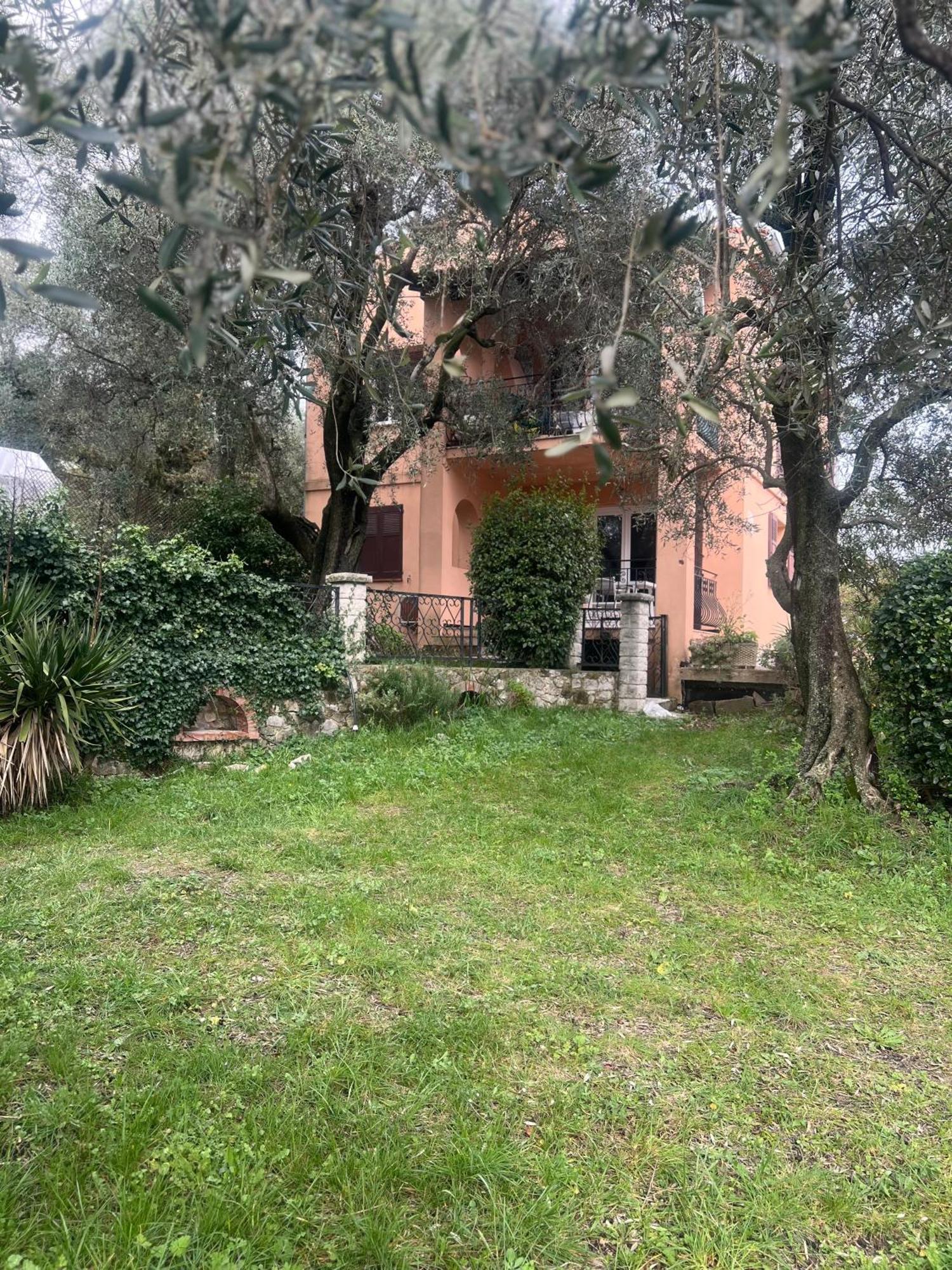 Bas De Villa Vue Mer Eze Village Exterior foto